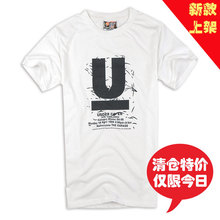 2011夏装新品undercover设计U字母时尚个性男 纯棉 短袖T恤