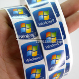 ◆双皇冠◆Windows 7 WIN7操作系统 电脑标签贴纸 电脑logo