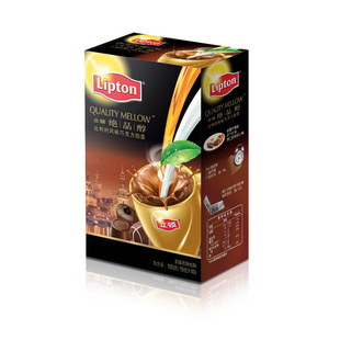  【天猫超市】立顿绝品醇奶茶比利时风情巧克力味10袋装(10&times;19g)