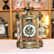 钟表仿古钟表古典钟表工艺，摆设欧式钟表，陀飞轮四明钟