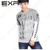 韩国EXR男款长袖T恤 13年秋季EXR运动长袖T恤092B