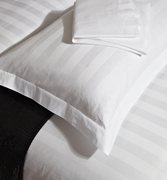 酒店宾馆条纹床上用品床单，被套枕套三四件套贡缎条可订做规格加厚