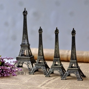 法国巴黎埃菲尔铁塔模型金属摆件 家居装饰摄影道具结婚生日礼物