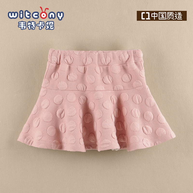 女童儿童宝宝中大童半身裙 秋装2015新款宝宝韩版甜美短裙百褶裙