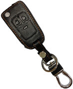 雪佛兰科鲁兹钥匙包创酷爱唯真皮钥匙包，4d钥匙套
