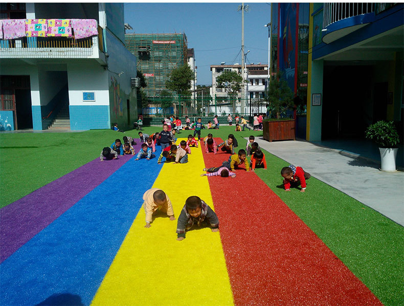 Artificial turf Kindergarten special Rainbow Runway 4 colors simulation Lawn Carpet Grass 2cmin the Sports/Yoga/Fitness/Fans supplies , Playground/Sports facilities , Lawn laying and equipment category - from Buy2taobao.com to provide professional Taobao agent buy service