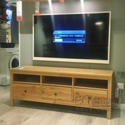宜家汉尼斯电视柜实木，电视柜小户型带抽屉欧式简约现代轻奢