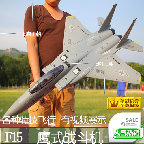 固定翼遥控飞机航模超大成人电动涵道战斗机F15军事模型滑翔机在类目 玩具/童车/益智/积木/模型, 电动/遥控/惯性/发条玩具, 电动/遥控飞机中 - 来自Buy2taobao.com提供专业的淘宝代购服务