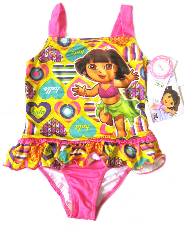 61 new pattern Dora Children's clothing girl Conjoined Swimsuit children Swimwear baby ultraviolet-proof Swimming suitin the Sports/Yoga/Fitness/Fans supplies , Swim , Children's swimwear/Pants category - from Buy2taobao.com to provide professional Taobao agent buy service