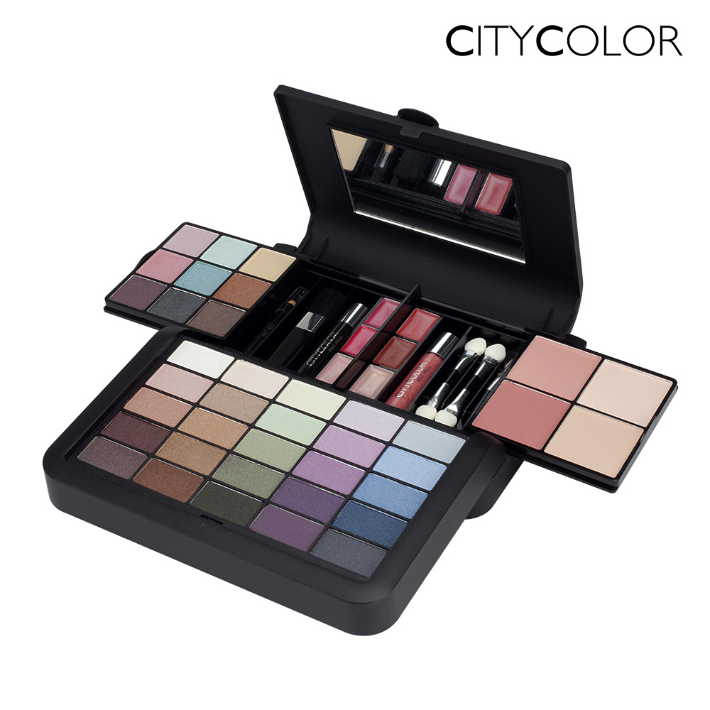 city color 百变46色彩妆盘 眼影腮红唇彩睫毛膏彩妆组合套装正品|ruв категории Косметика, макияж диск - от Buy2taobao.com для оказания профессиональной услуги покупки агента Taobao