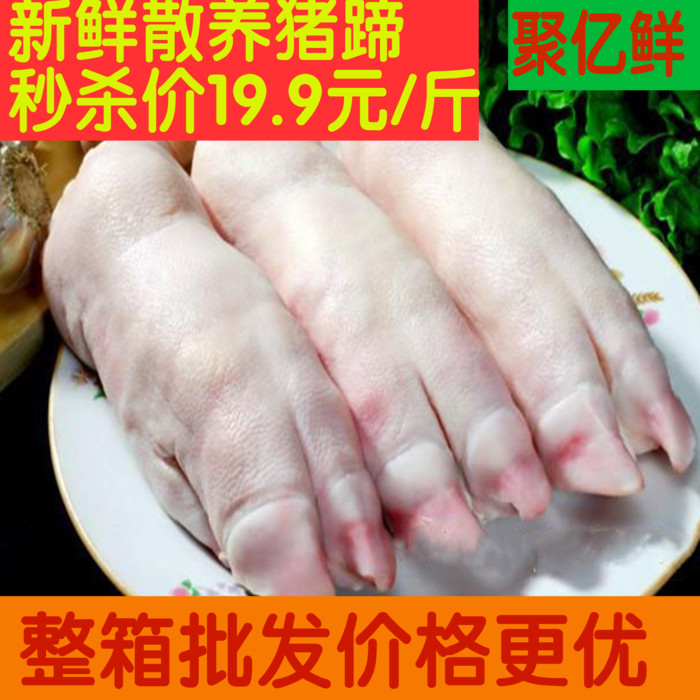 新鮮生豬蹄冷凍家豬蹄前後蹄土豬散養非野豬肉黑豬肉10斤多省包郵在類目 水產肉類/新鮮蔬果/熟食, 生肉/肉製品, 豬肉類, 生豬肉中 - 來自Buy2taobao.com提供專業的淘寶代購服務