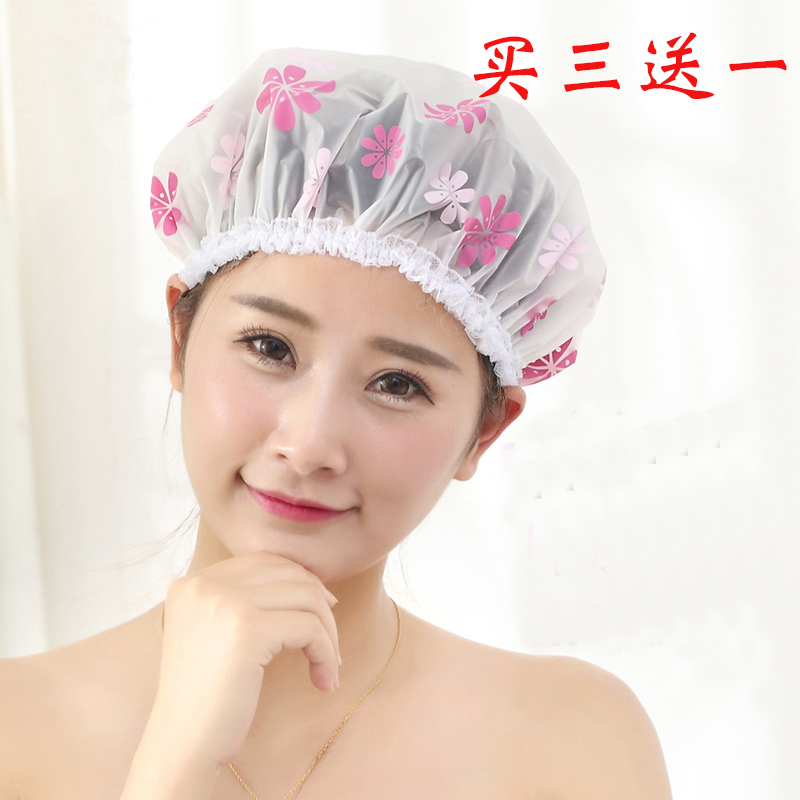 韓版蕾絲花邊防水浴帽 時尚印花沐浴帽可重複使用防塵洗澡帽在類目 家庭/個人清潔工具, 個人洗護清潔用具, 浴帽中 - 來自Buy2taobao.com提供專業的淘寶代購服務