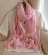 艾上图桑蚕丝超大长围巾披肩真丝纱巾度假沙滩巾泰国旅游拍照遮阳