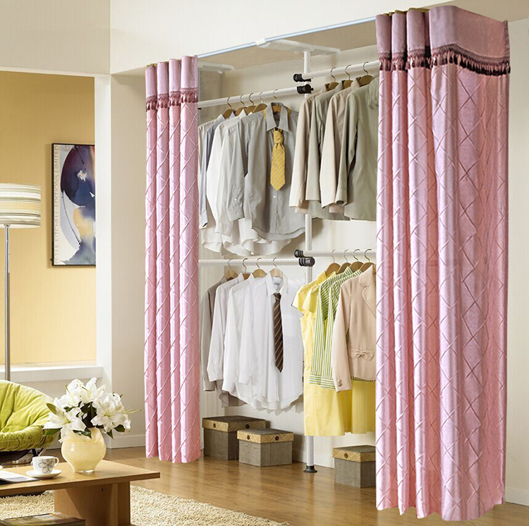 Korean Simplicity Cloakroom wardrobe combination Home Furnishing Storage cabinet simple and easy Steel frame indoor originality Storage cabinetin the Residential furniture , Cabinet , Simple wardrobe category - from Buy2taobao.com to provide professional Taobao agent buy service