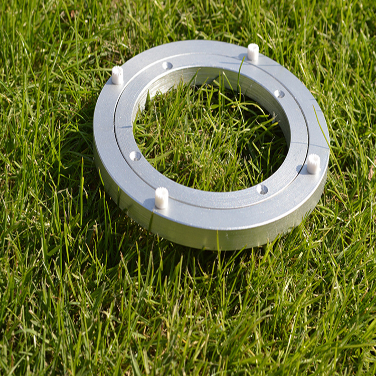 恩科莱/餐桌转盘轴承铝合金转盘万向转盘玻璃底座120MM厚度7mm|msdalam kategori bahan binaan asas, Home Hardware, Furniture Hardware, perabot turntable - dari Buy2taobao.com untuk memberikan perkhidmatan ejen Taobao profesional membeli
