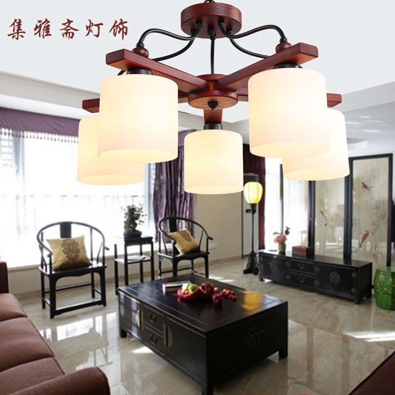 American style rural Chinese style solid wood a living room Ceiling lamp a chandelier,bedroom Mediterranean Sea European style Living room lights A6068in the Decoration main material , Lamps , Ceiling category - from Buy2taobao.com to provide professional Taobao agent buy service