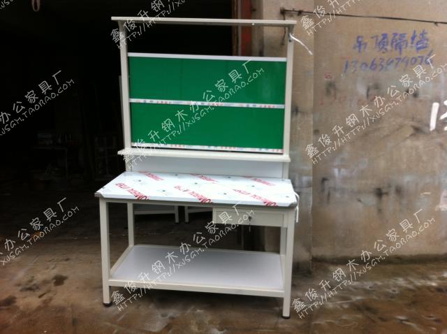 订做工作台面钳工桌重型防静电工作台不锈钢双层桌子带灯架操作台|ruв категории оборудование/инструменты, машины и оборудование, рабочий стол - от Buy2taobao.com для оказания профессиональной услуги покупки агента Taobao