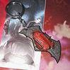 GD漫玩社蝙蝠侠大战超人 超人标志 立体合金金属 钥匙扣挂件