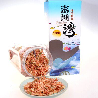 台湾寻味录 澎湖湾樱花虾/小樱虾160g 即食小烤虾干 营养补钙