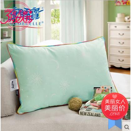 Sleep treasure Children's Pillow angel Guard Anti-mite Bacteriostasis student Children's Pillow kindergarten pillow pillow Super Softin the Bedclothes , Children's Bedding , Baby Pillow/Pillow category - from Buy2taobao.com to provide professional Taobao agent buy service