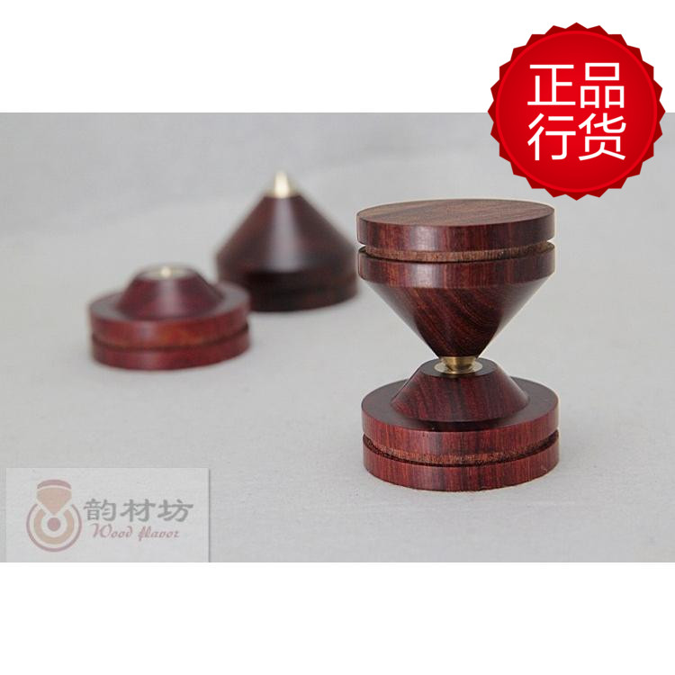 【韵材坊】HT2黄铜头紫檀木音箱避震脚钉CD胆机书架 中号33自粘型|msdalam kategori Peralatan Audio-visual, aksesori audio dan video elektronik, aksesori audio hifi, Stand Speaker/casis - dari Buy2taobao.com untuk memberikan perkhidmatan ejen Taobao profesional membeli