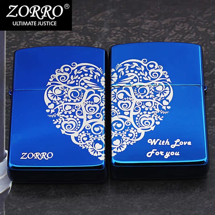 ZORRO佐羅打火機煤油防風藍冰愛戀情人節禮物刻字 金冰龍 單只裝在類目 ZIPPO/瑞士軍刀/眼鏡, 品牌打火機及配件, 其它, 煤油打火機中 - 來自Buy2taobao.com提供專業的淘寶代購服務