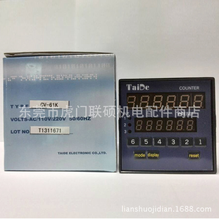 台德/Taide計數器 CV-61K 數顯計米器 台灣進口 免費保修壹年在類目 五金/工具, 儀器儀表, 其它儀表儀器中 - 來自Buy2taobao.com提供專業的淘寶代購服務