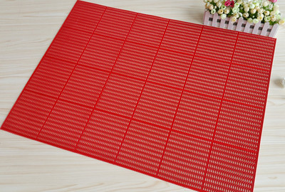 可裁剪 PVC蹭土垫 镂空网格垫 厨房防滑垫 网垫 S垫 pvc 地垫