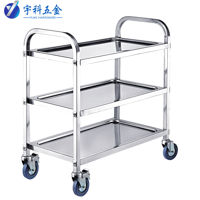 Yuke Stainless steel dining car hotel garden cart two or three garden cart dining car Restaurant Delivery vehicles Bowl car Hot Pot garden cartin the Business/Office Furniture , Dining/Baking furniture , Diner category - from Buy2taobao.com to provide professional Taobao agent buy service