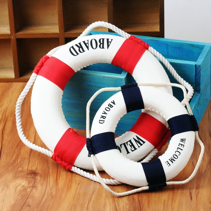 Mediterranean style Decoration Hanging type Life buoy shot Background props Ocean style Children's clothing shot decorate backgroundin the Home accessories , Mural category - from Buy2taobao.com to provide professional Taobao agent buy service