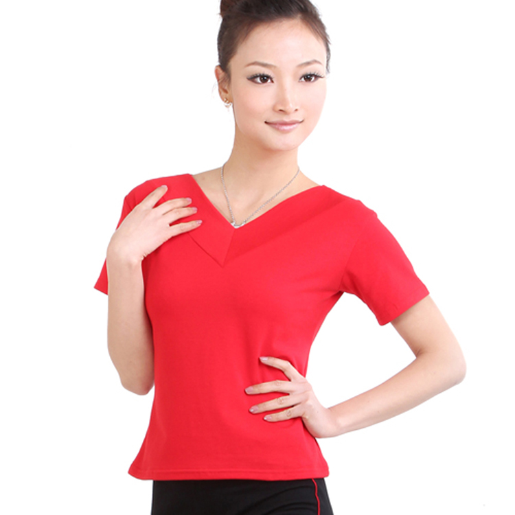春夏短袖舞蹈服瑜伽t恤健美操上装练功服健身服广场舞上衣运动服在类目 运动/瑜伽/健身/球迷用品, 瑜伽, 瑜伽服饰, 瑜伽t恤中 - 来自Buy2taobao.com提供专业的淘宝代购服务
