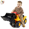 儿童玩具童车可骑可坐挖土机，四轮脚踏大号，挖掘机宝宝滑行工程车