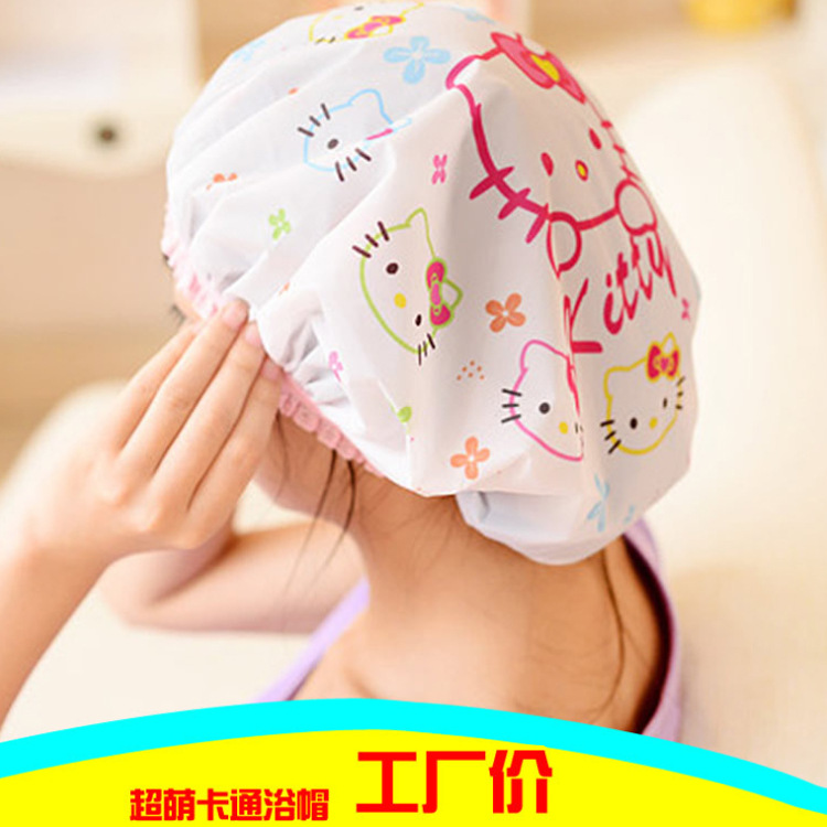 Shower cap lady waterproof take a shower Long Quick drying lovely the republic of korea household adult Cartoon Female models new pattern Four seasons currencyin the Family/Personal Cleaning Tools , Personal care cleaning appliances , Shower cap category - from Buy2taobao.com to provide professional Taobao agent buy service