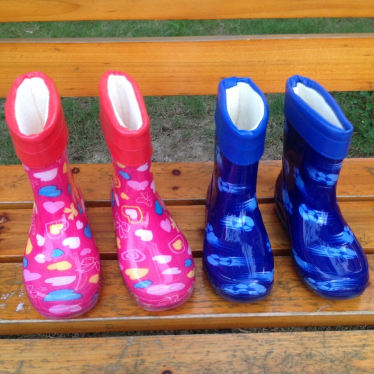 spring and autumn Plush children Water shoes Rain shoes Child Boy girl Boots baby Children child non-slip Slipperin the Shoes/Baby Shoes/Parent-child shoes , Wellies category - from Buy2taobao.com to provide professional Taobao agent buy service