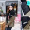 上下架计划:冬装新款女装原宿风个性豹纹加绒加厚冲锋衣女连帽迷彩棉衣外套女