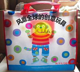 美国alex品牌时尚漂亮配套购物玩具送礼手提袋(大.小)号零利润|msdalam kategori penyatuan simpanan, Rumah Storage Appliances, Pouch, beg membeli-belah/beg - dari Buy2taobao.com untuk memberikan perkhidmatan ejen Taobao profesional membeli