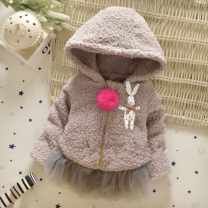 ok18 Children's clothing Maomao coat jacket children Korean Edition Girls cotton jacket 1-3 baby Hooded Coat 0in the Children/Baby/Family fitted , Children's outdoor clothing , Children's Jackets category - from Buy2taobao.com to provide professional Taobao agent buy service