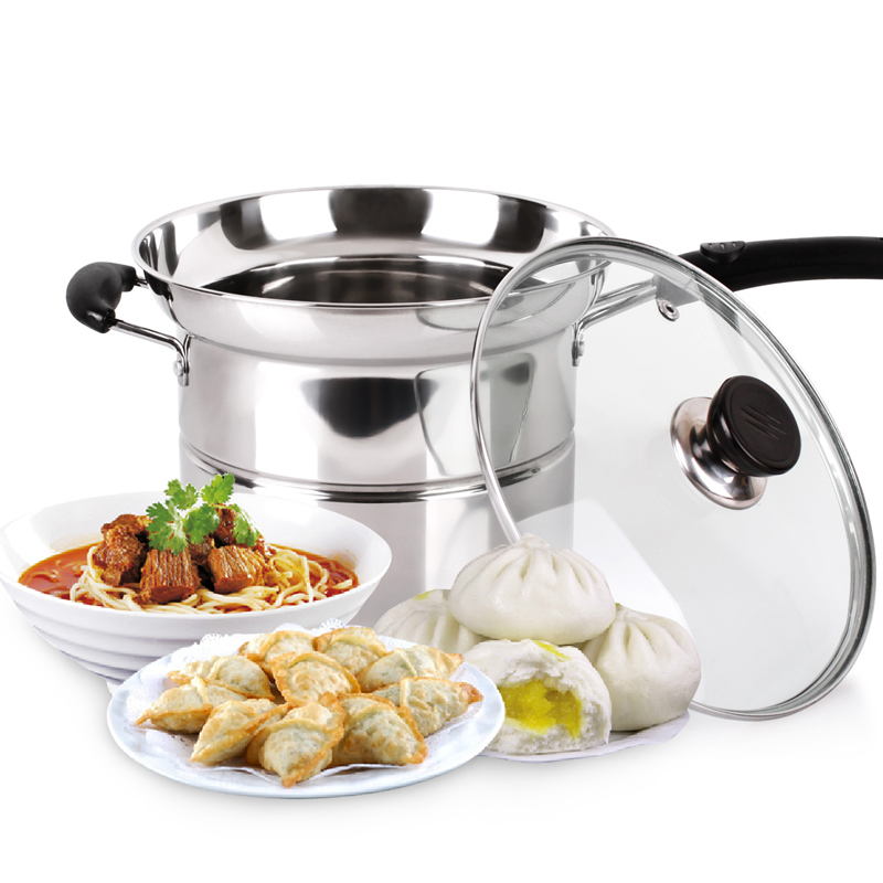thickening Stainless steel noodle multi-function Cooking pot Fryer The milk pot student Nutrition Cooking pot 22CMin the Kitchen/Cooking utensils , Cooking utensils , Cookware/Pot/Kettle , Milk pot category - from Buy2taobao.com to provide professional Taobao agent buy service