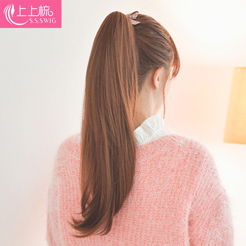 Comb the wig on Long Straight hair Ponytail Bandage-style Long curly hair Wig piece Ponytailin the Hair Care/Wig , Wig , Mawei category - from Buy2taobao.com to provide professional Taobao agent buy service