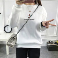 韩国春秋款卫衣女装加绒加厚中学生宽松长袖套