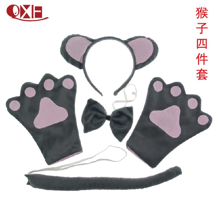 兒童節動物頭飾演出道具兒童成人化裝舞會卡通頭箍老鼠耳朵三件套在類目 模玩/動漫/周邊/cos/桌遊, 聚會/魔術用品, 聚會用具/裝飾, 聚會裝飾套裝中 - 來自Buy2taobao.com提供專業的淘寶代購服務