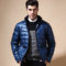 上下架计划:海瀾之傢2014新品男士羽绒服冬季立领休闲羽绒韩版保暖轻薄外套男
