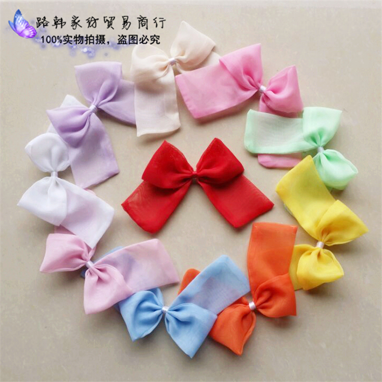 韩式蝴蝶结饰品*后面是别针 蝴蝶结花夹|ruв категории домашний ткань, занавес, занавес и аксессуары, аксессуары, занавес пряжка - от Buy2taobao.com для оказания профессиональной услуги покупки агента Taobao