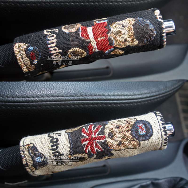 2016 England Car lovely Cartoon automobile Handbrake sleeve Danny Car Brake sets MM Favoritesin the Car/Articles/Fitting/Refit , Car Accessories/The jewelry , Handbrake sleeve/The sets of files/Set of ornaments Set category - from Buy2taobao.com to provide professional Taobao agent buy service