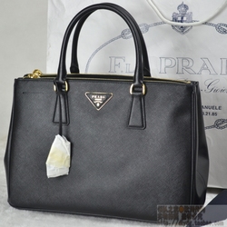 专柜正品欧洲代购 prada/普拉达 杀手包中号 bn2274 黑色 现货