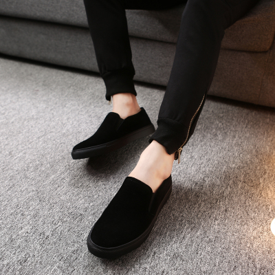 男鞋秋季潮鞋乐福鞋男真皮鞋男士休闲鞋男板鞋