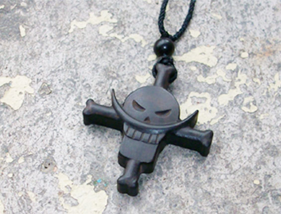 Ebony One Piece Monkey D Luffy White beard Skull LOGO sign Animation around Necklace Pendant Pendant Jewelryin the Accessories/Fashion Jewelry, Pendant/Pendant category - from Buy2taobao.com to provide professional Taobao agent buy service