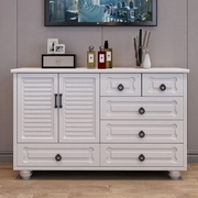 定制斗柜卧室白色钢琴烤漆电视柜现代简约时尚床尾柜抽屉收纳柜储