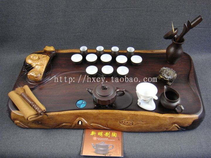 茶托盤木制 套裝宜興整套茶具 茶台托盤功夫茶托盤黑檀木包郵在類目 餐飲具, 茶具, 茶盤中 - 來自Buy2taobao.com提供專業的淘寶代購服務