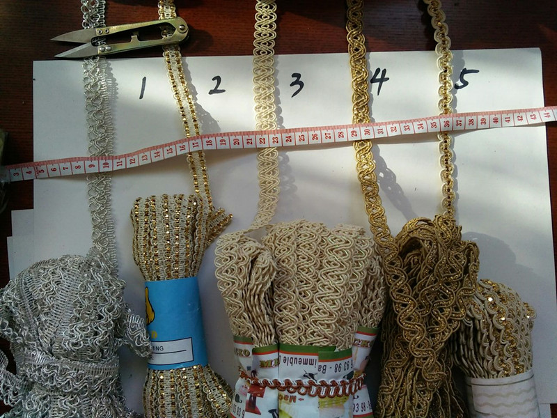 DIy辅料 手工发饰材料服装金色金丝花边辅料窗帘花边样品清仓|msdalam kategori rumah Fabrik, Langsir dan aksesori langsir, aksesori aksesori, Lace/Lace - dari Buy2taobao.com untuk memberikan perkhidmatan ejen Taobao profesional membeli